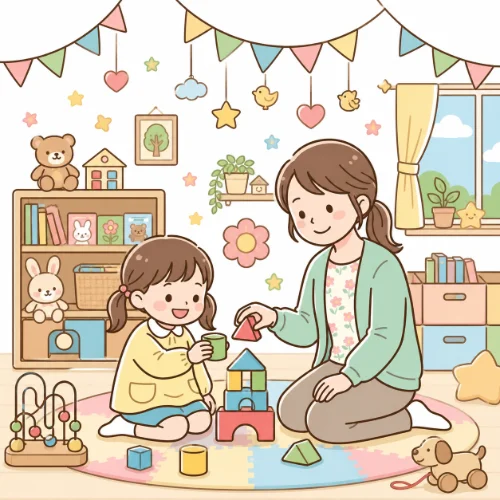 預かり保育を実施しています